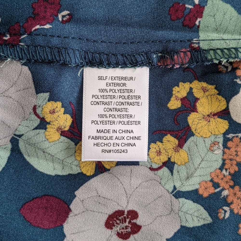 BOBEAU B Collection NWT Orna Floral Wrap Dress - Picture 7 of 7